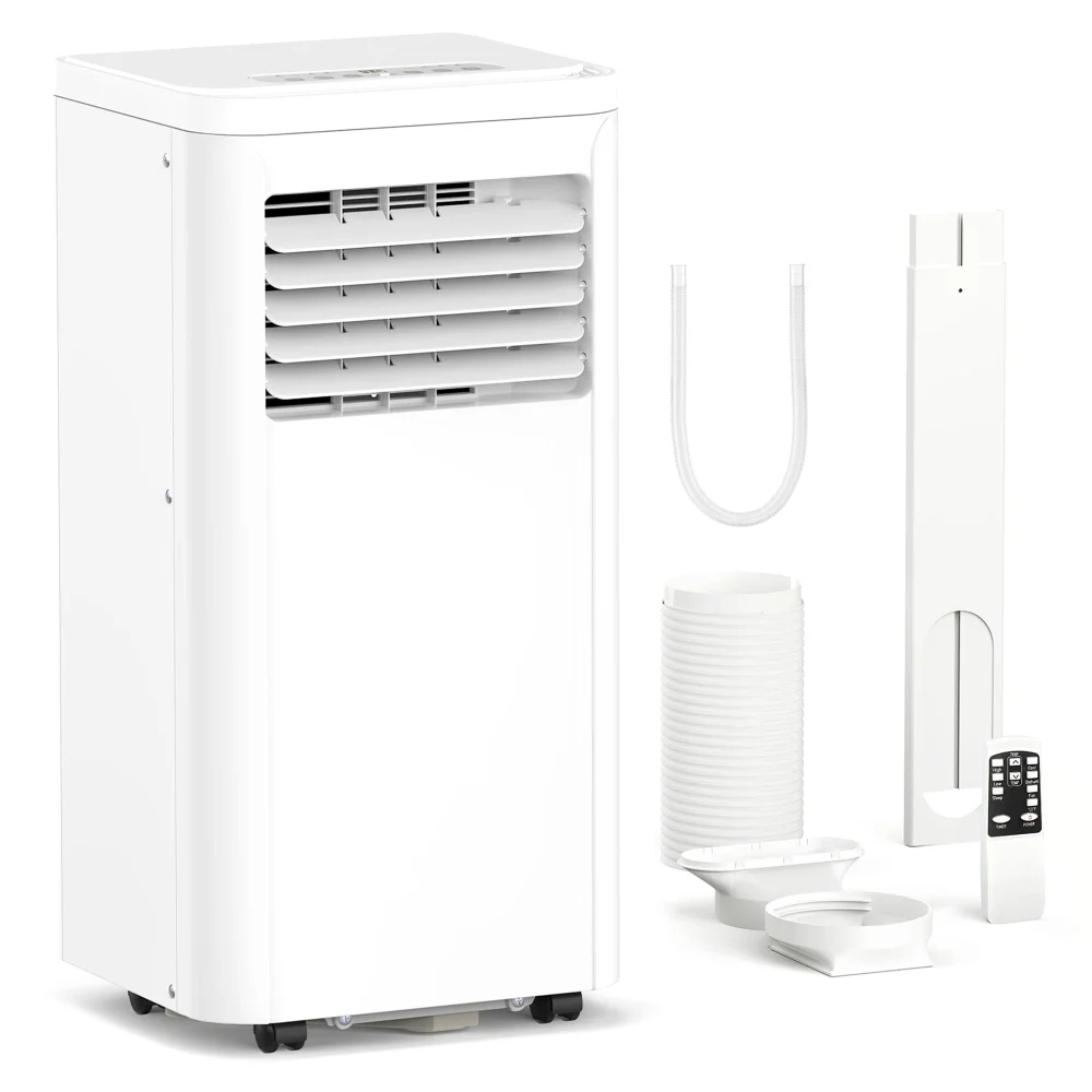 ELECTACTIC Portable Air Conditioner, 550 sq ft, White