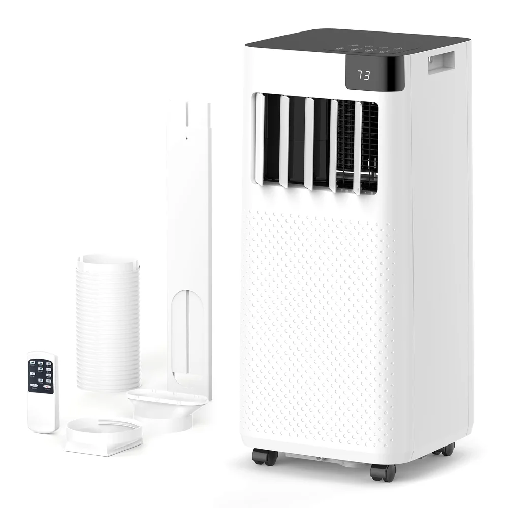 ELECTACTIC Portable Air Conditioner, 10,000 BTU, White