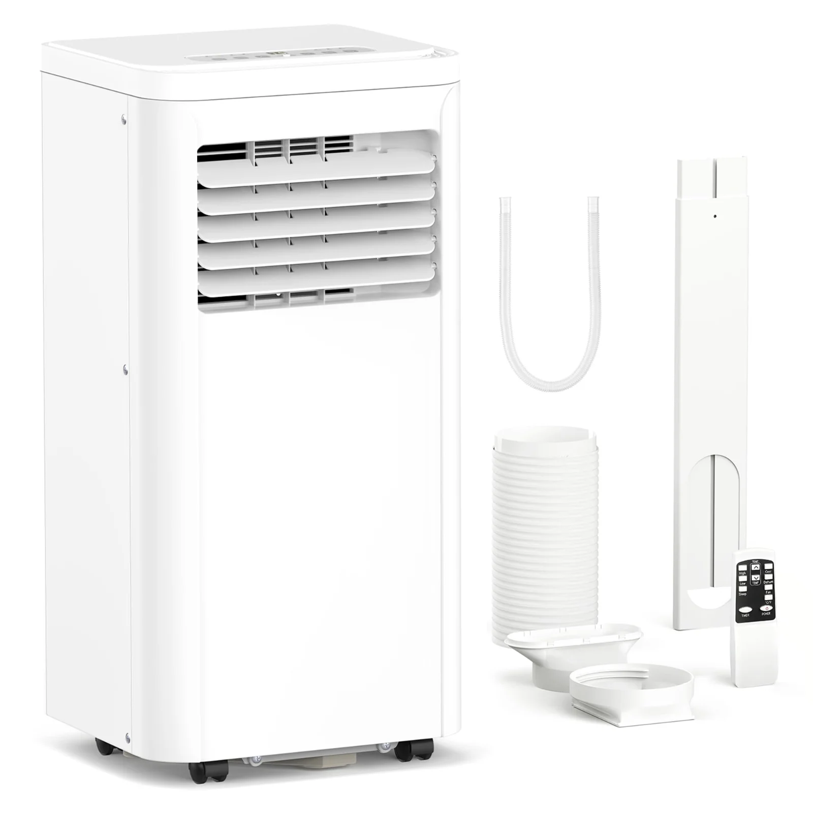 Portable Air Conditioner, 450 sq ft, White