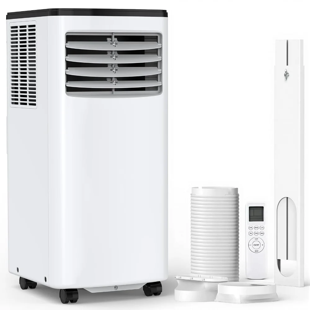 ELECTACTIC Portable Air Conditioner, 8,000 BTU, White