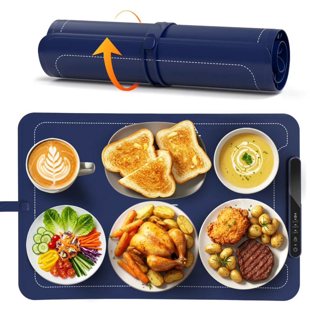 ELECTACTIC Food Warming Mat, Blue