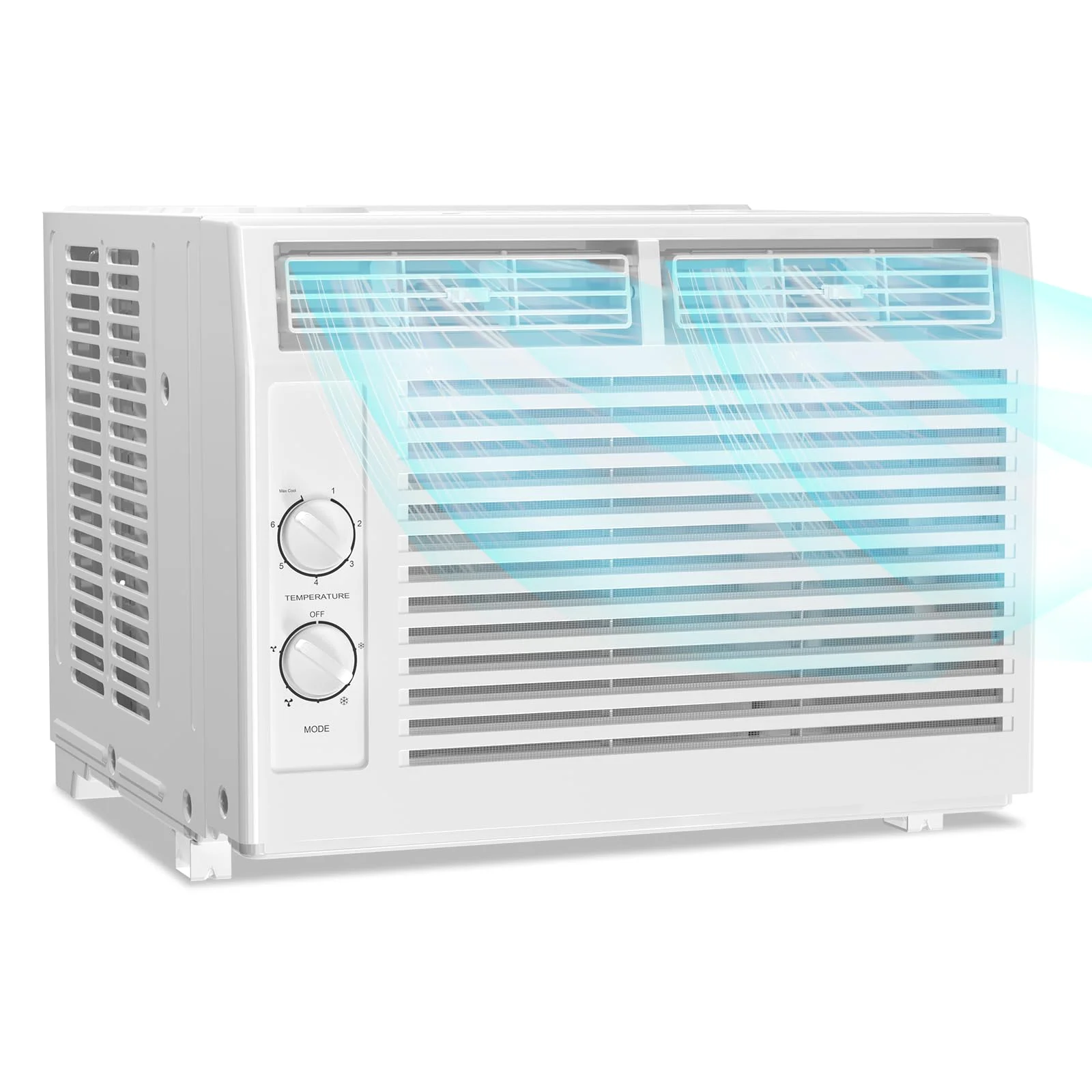 ELECTACTIC Window Air Conditioner, 5,000 BTU, White