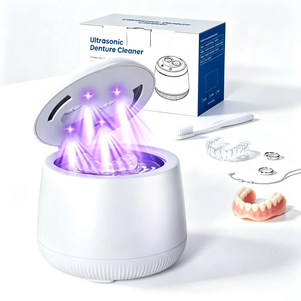 ELECTACTIC Ultrasonic Cleaner, White