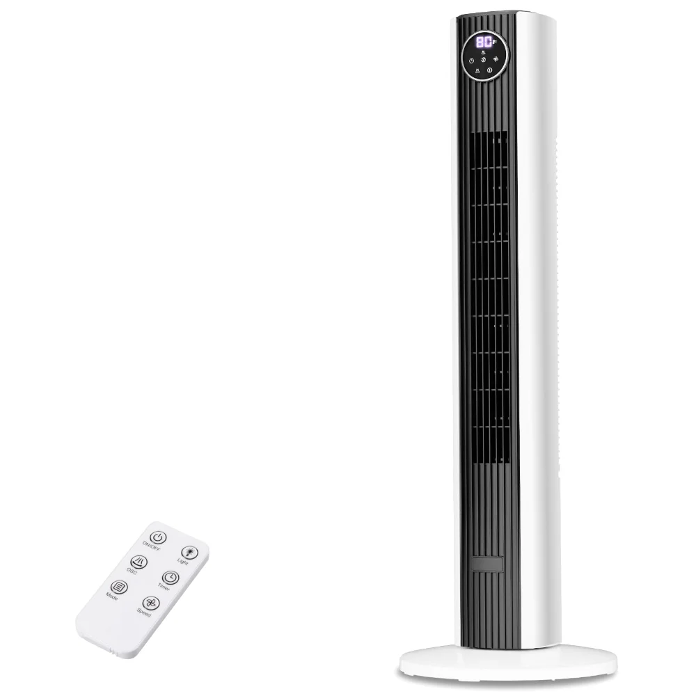 ELECTACTIC Tower Fan, 25 ft/s