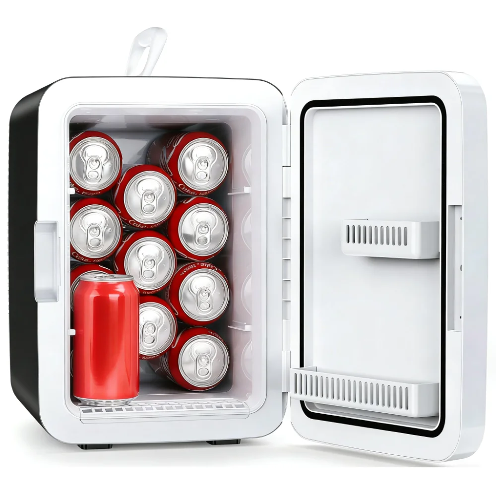 ELECTACTIC Portable Mini Fridge, 10 L, Black